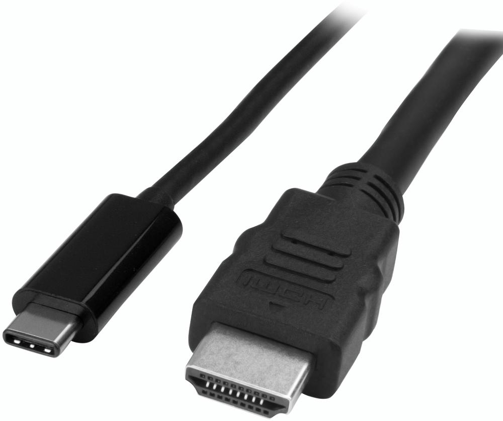 Startech Cdp2Hdmm1Mb Usb-C - Hdmi Adapter Cable, 1M, 4K 30Hz