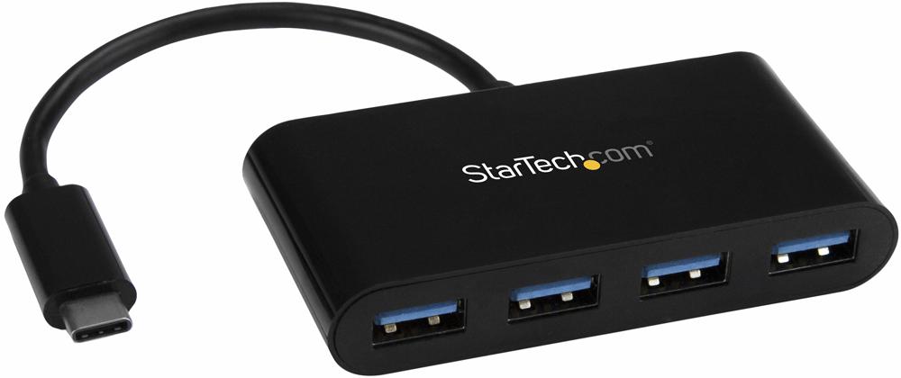 Startech Hb30C4Ab Usb-C - 4 Port Usb3.0 Hub