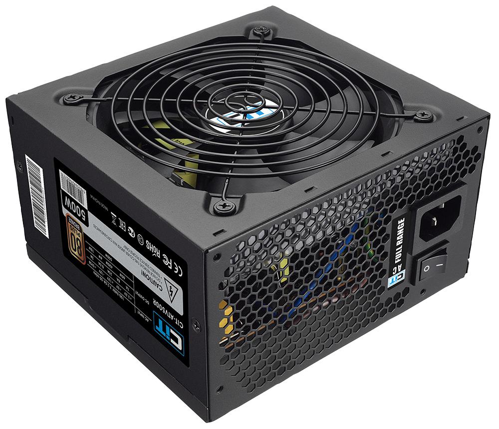 Cit Citpsuatv500R 500W 80 Plus Bronze Atx Psu