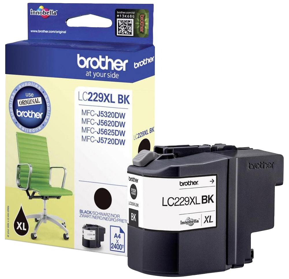 Brother Lc229Xlbk Ink Cart, Lc229Xlbk, Hi-Capacitor Black