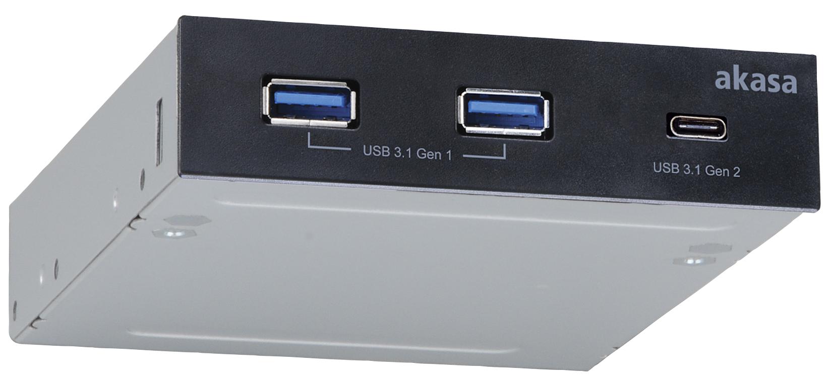 Akasa Ak-Icr-32 Hub, Internal, 1Xusb-C/2Xusb3.0 Ports