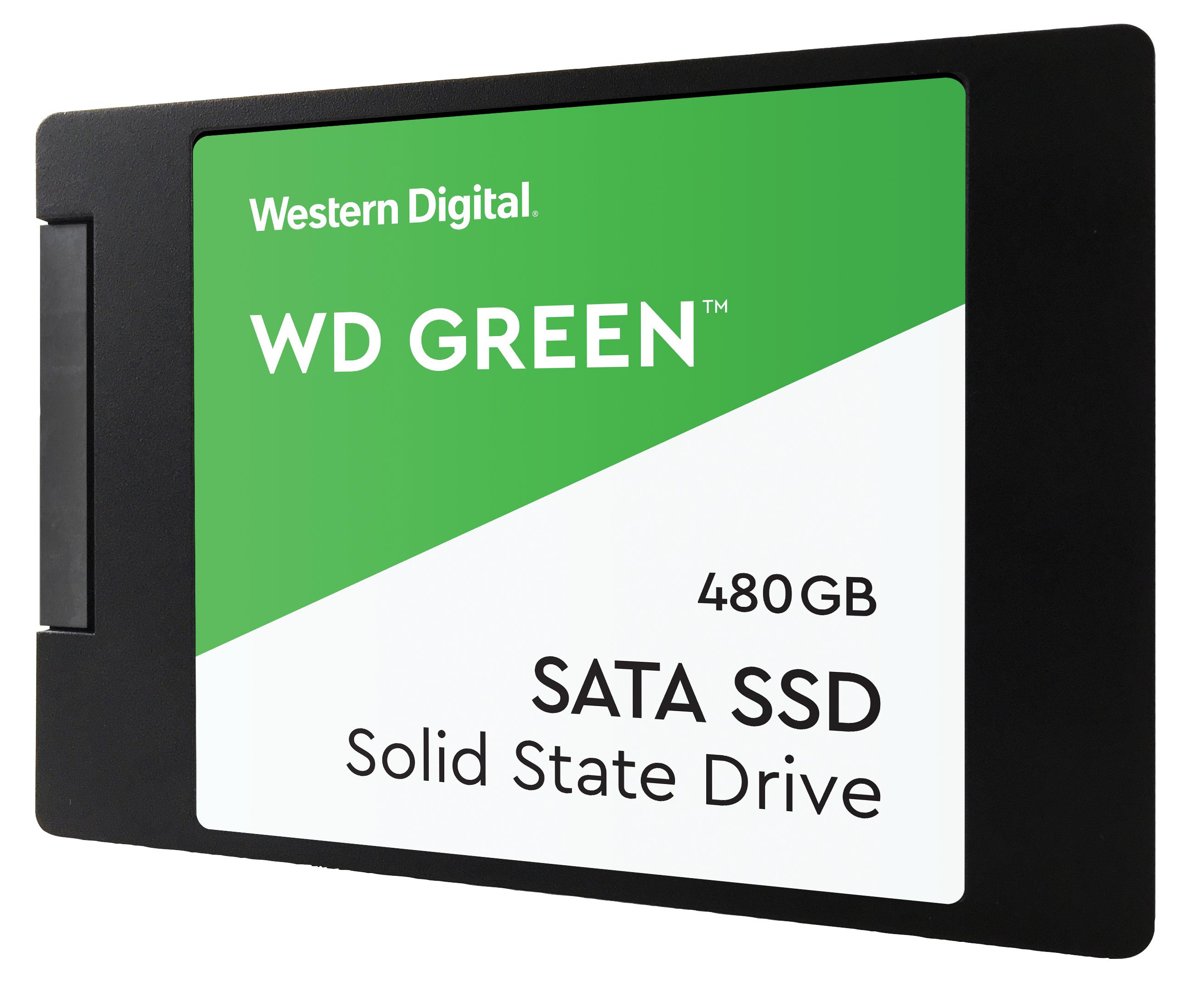 Wd Wds480G2G0A Ssd, Sata 6 Gb/s, Internal, 480Gb