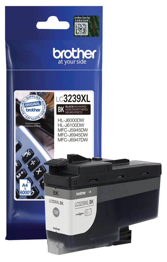 Brother Lc3239Xlbk Ink Cart, Lc3239Xlbk, Black, Brother