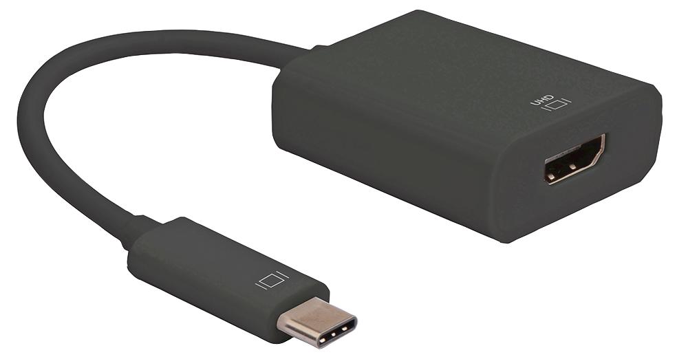 Pro Signal Psg91603 Adapter, Usb-C - Hdmi2.0 4K 60Hz Black