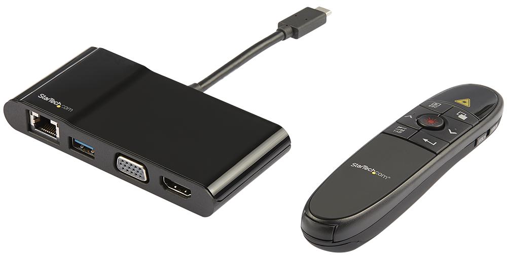 Startech Bnddktchvprs Usb-C Multiport Adapter With Presenter