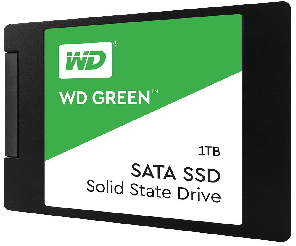 Wd Wds100T3G0A Ssd, Sata 6Gbps, Slc Nand, 1Tb