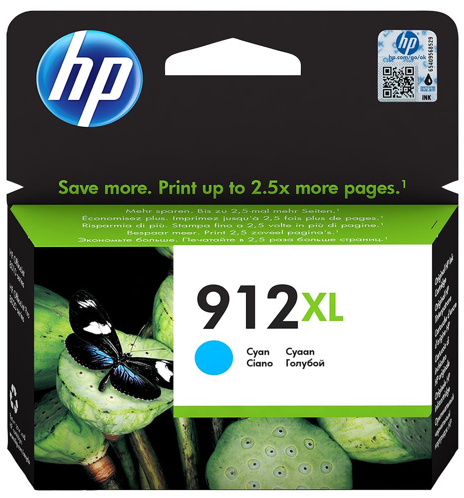 Hewlett Packard 3Yl81Ae Ink Cart, 3Yl81Ae, No 912Xl Cyan