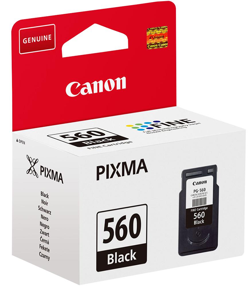 Canon 3713C001 Ink Cartridge, Pg-560 Black