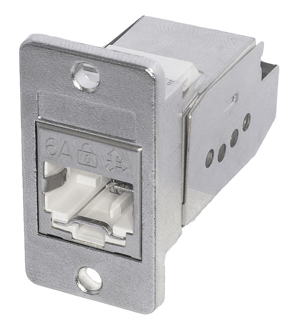 Tuk Sgksljpm Rj45 Connector, Jack, 8P8C, 1Port, Cat6A