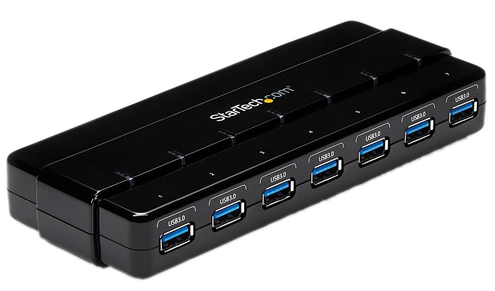 Startech St7300Usb3B Usb 3.0 Hub, 7Port, 5Gbps, Mains Powered