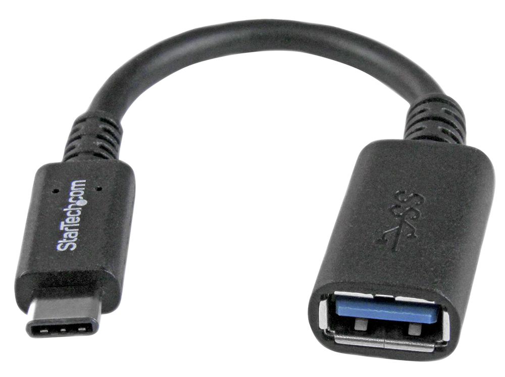 Startech Usb31Caadp Adapter, Usb-C To Usb-A, M/f, 15Cm