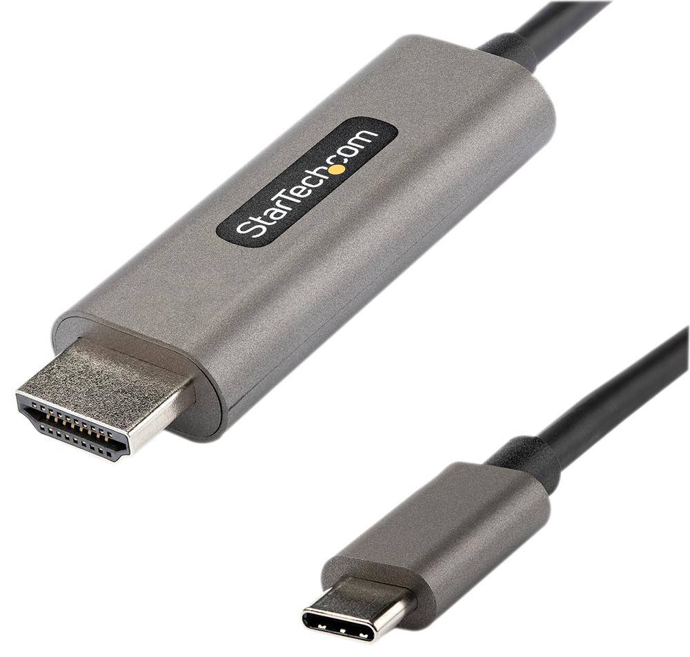 Startech Cdp2Hdmm2Mh Cable Assy, Usb C Plug-Hdmi Plug, 2M