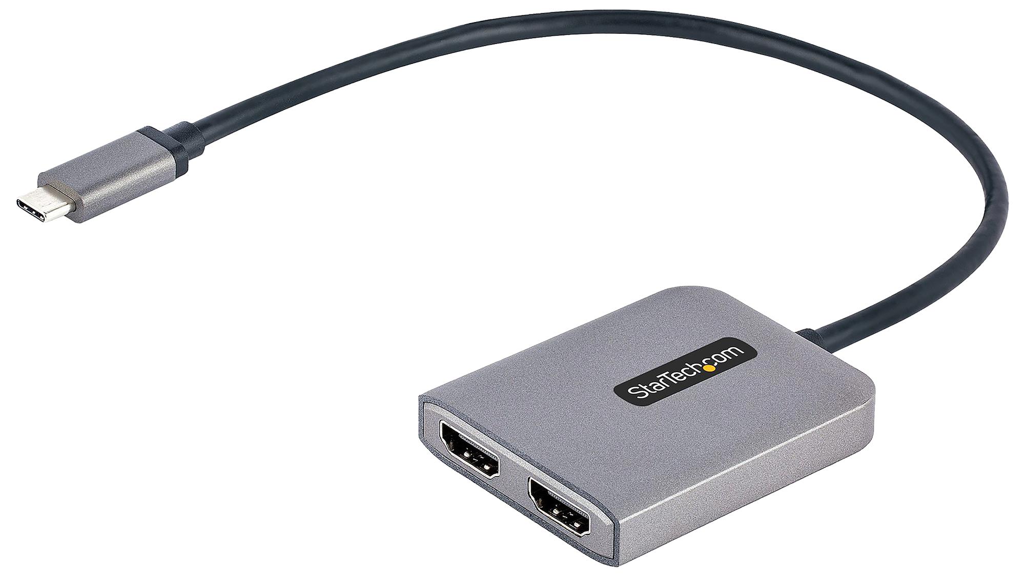 Startech Mst14Cd122Hd Converter, Usb-C To Hdmi 2 Port