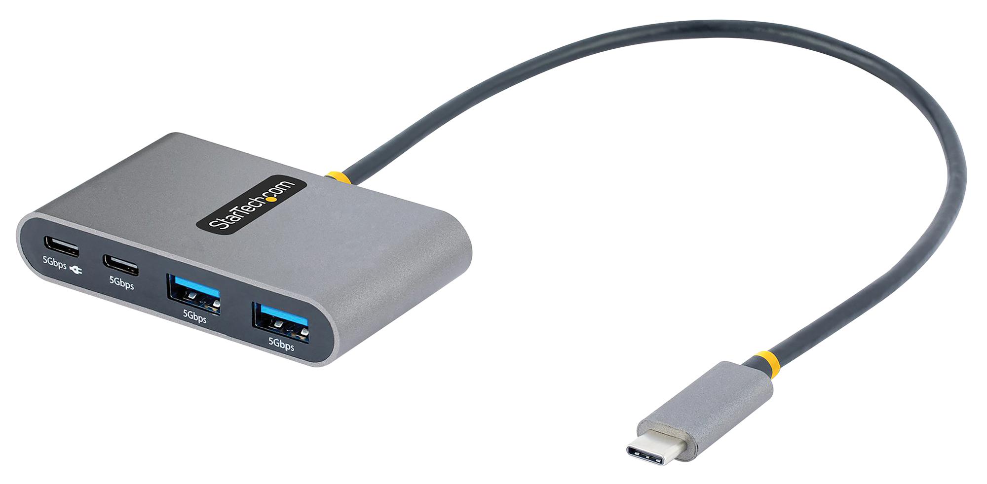 Startech 5G2A2Cpdb-Usb-C-Hub Hub, 4 Port, Bus Powered, Usb3.0