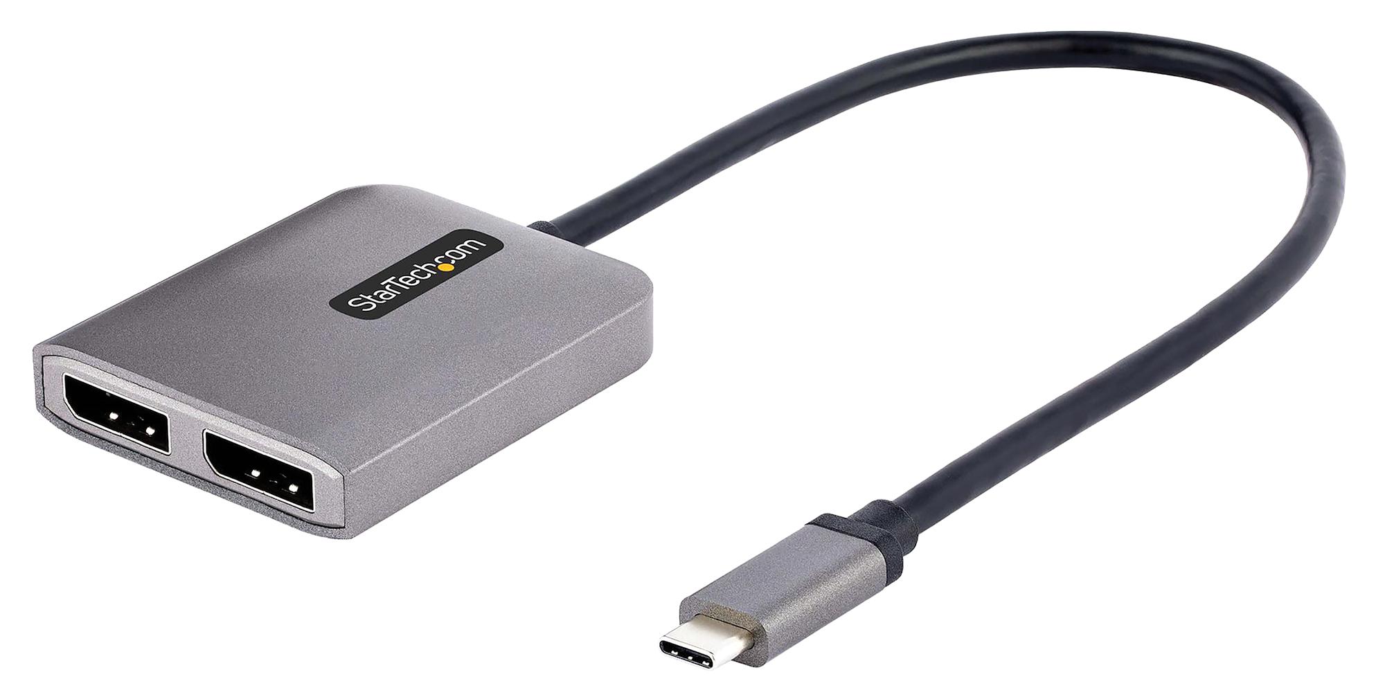 Startech Mst14Cd122Dp Converter, Usb-C To Dp 2 Port