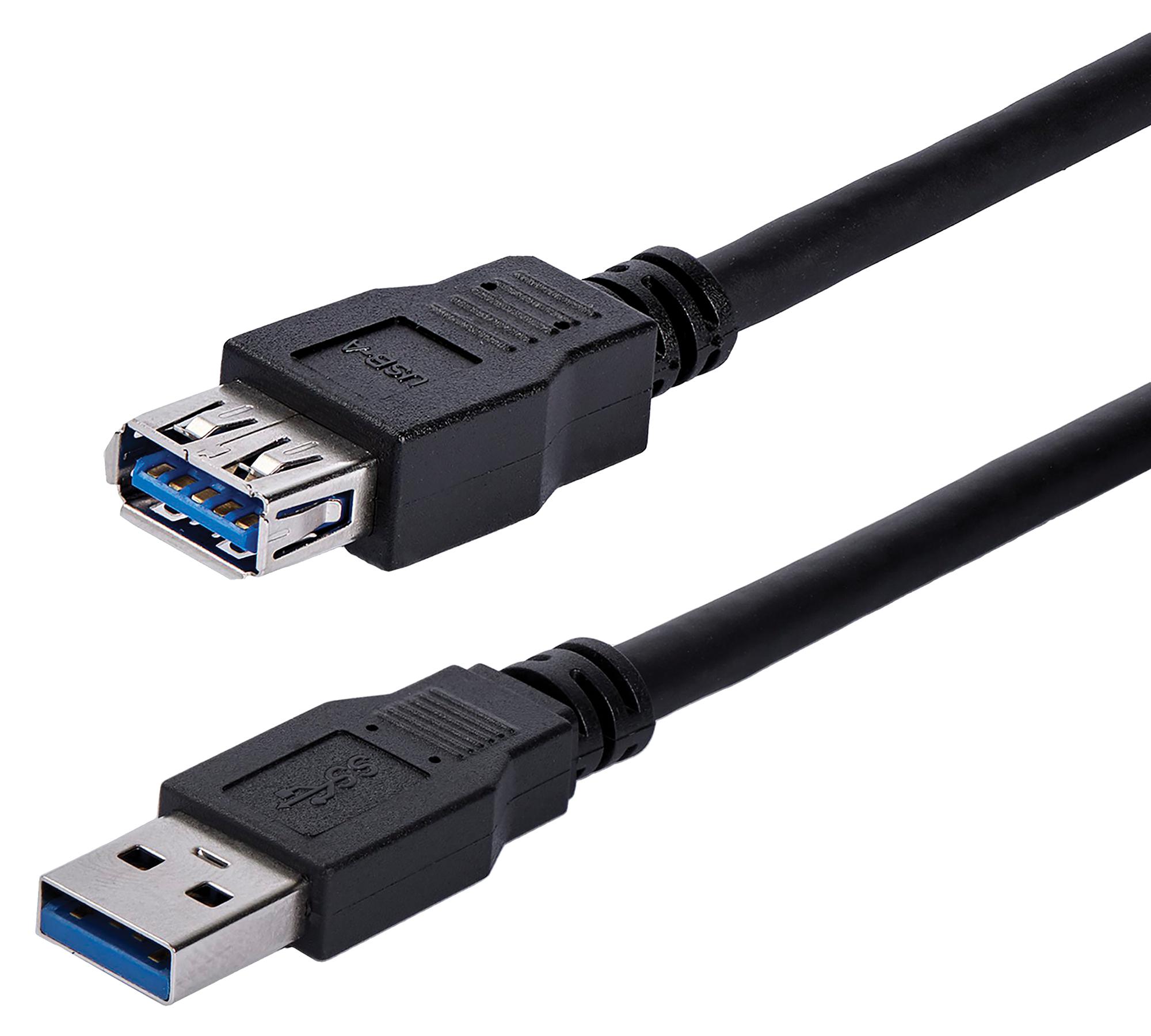 Startech Usb3Sext2Mbk Usb Cable, Type A Plug-A Rcpt, 2M