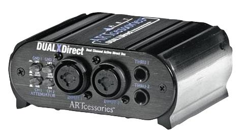 Art Dual X Direct Di Box, Dual Active