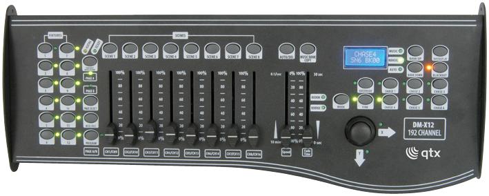 Qtx Light 154.092Uk Controller,lighting,dmx,192 Chan&j/s