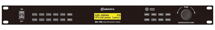 Adastra 952.979Uk Dab/fm Tuner, 1U 19 Rack