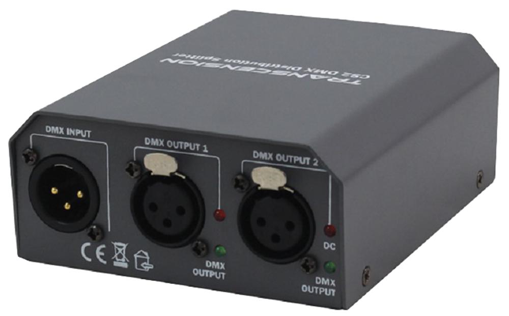 Transcension Cs2 Dmx Distribution Splitter, 2 Way