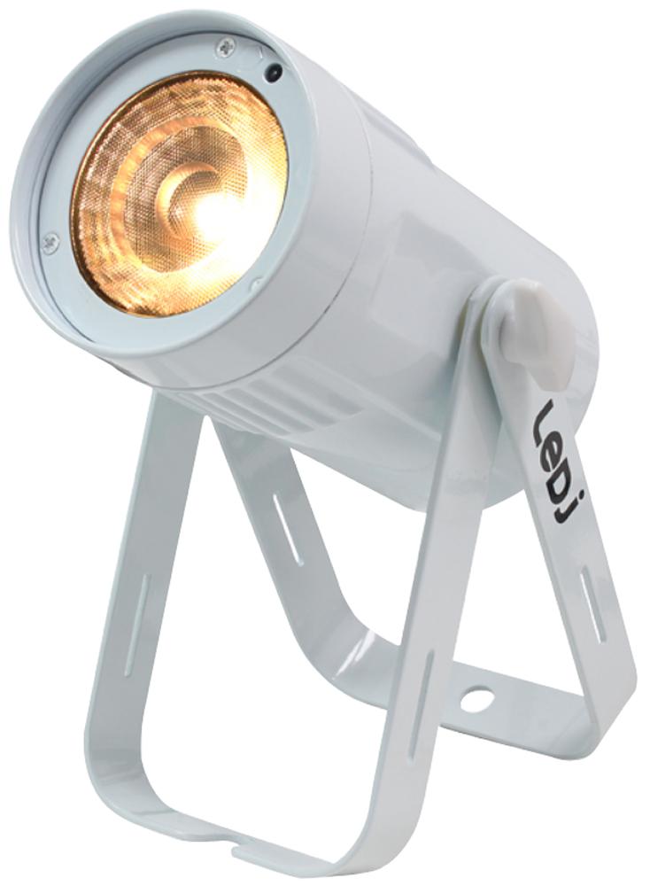 Ledj Ledj238A Led Pinspot, Dtw, 15W, White