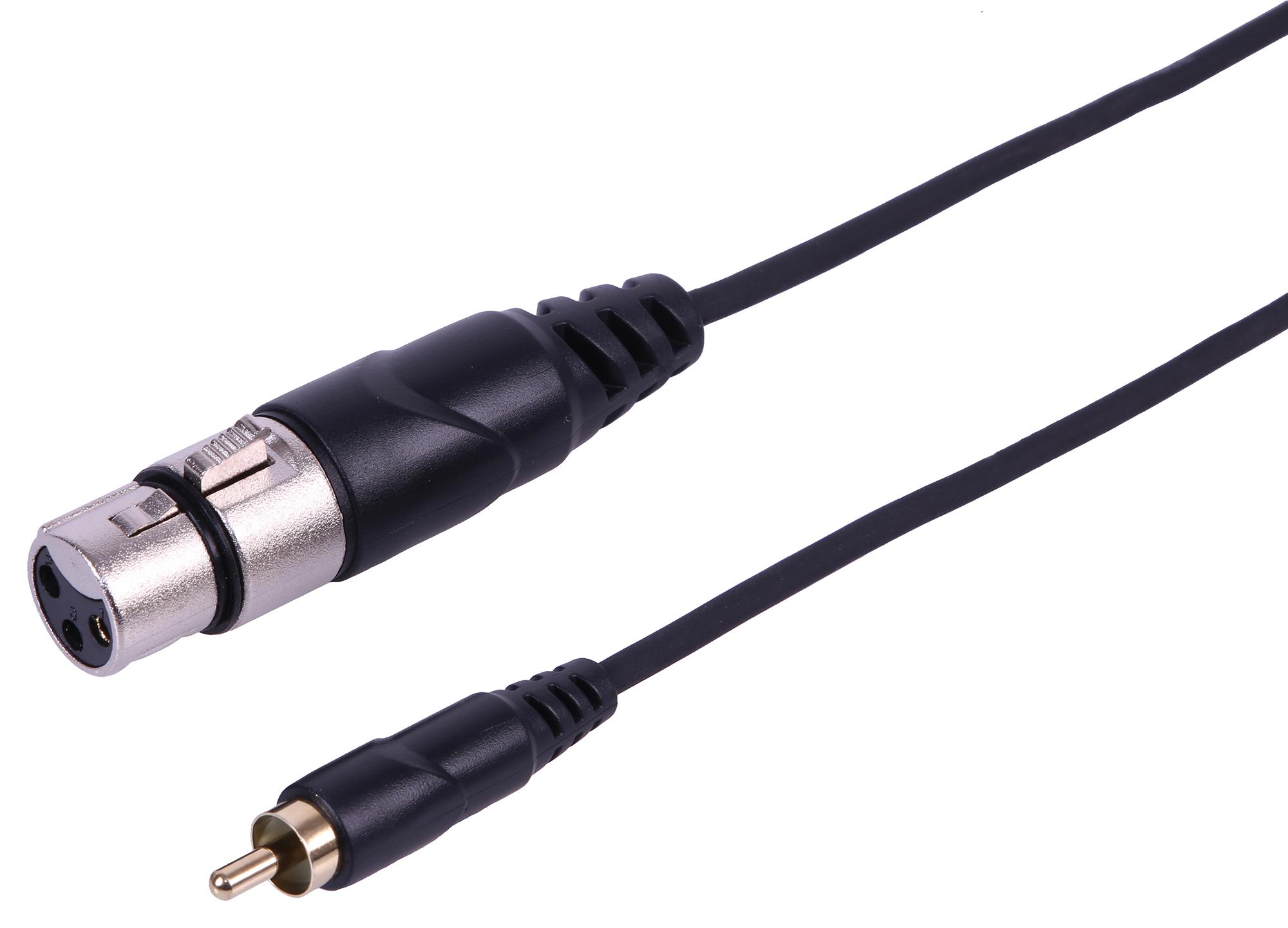 Pulse Pls00884 Lead, Xlr-F - Rca, 1M