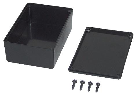 CamdenBoss Rx2006/s-5 Potting Box & Lid, X 5, Blk, 40X28X18mm