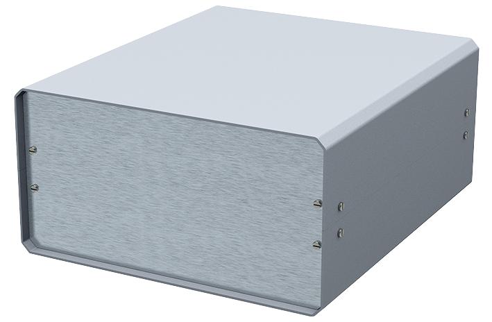 Okw (Enclosures) M5504110 Enclosure, Alu, Light Gy, 134X261X300mm