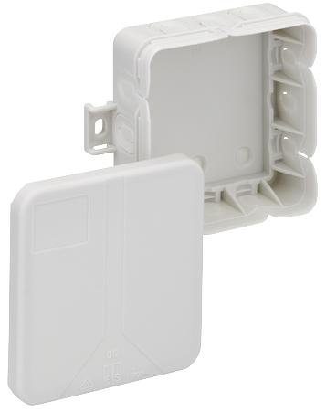 Spelsberg 334-912 Junction Box, 85X85X37mm, Grey