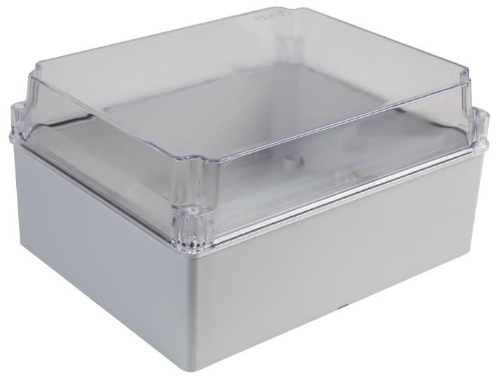 Ce-Tek Gr17282 Abs Enc Trans Lid, 240X190X120mm, Ip65