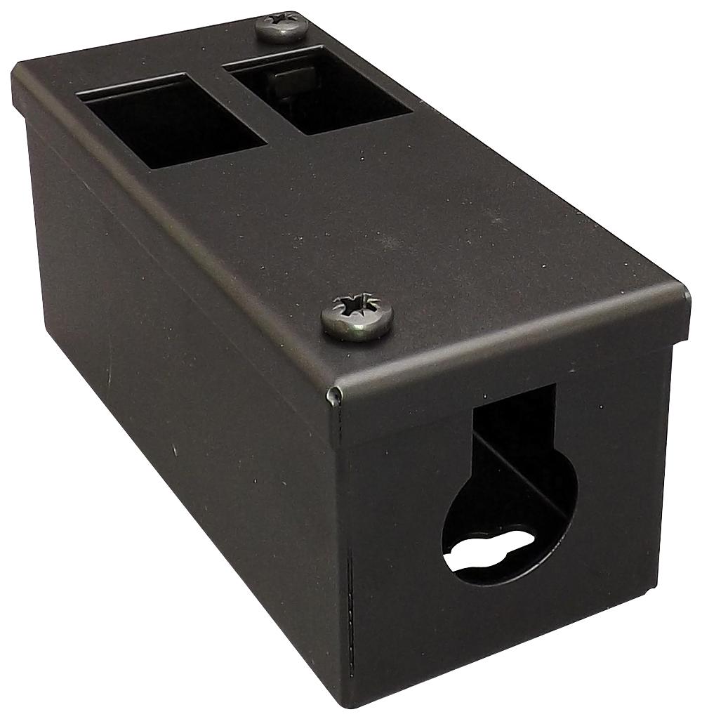 Tuk Mgop2 Conduit Box, Gop 2Way, Steel, Black