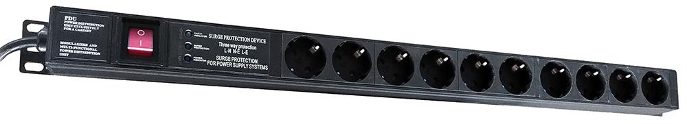 Lms Data Pdu-10Ws-V-Sch-Sch-Sp 10 Way Schuko To Iec Pdu