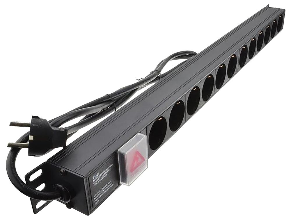 Lms Data Pdu-12Ws-V-Sch-Sch 12 Way Schuko To Schuko Pdu