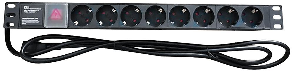 Lms Data Pdu-8Ws-H-Sch-Iec 8 Way Schuko To Iec Pdu