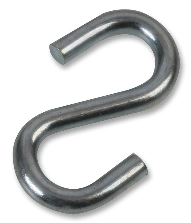 Duratool D01187 Hook, S, Zinc, 1.1/2In (Pk10)