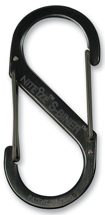 NIte Ize Sb3-03-01 S-Biner, Black, Medium