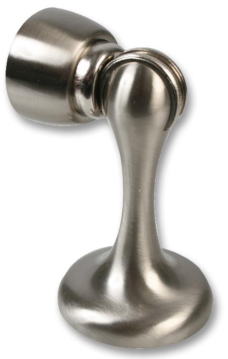 Duratool D01732 Magnetic Door Holder/stop, Satin NIckel