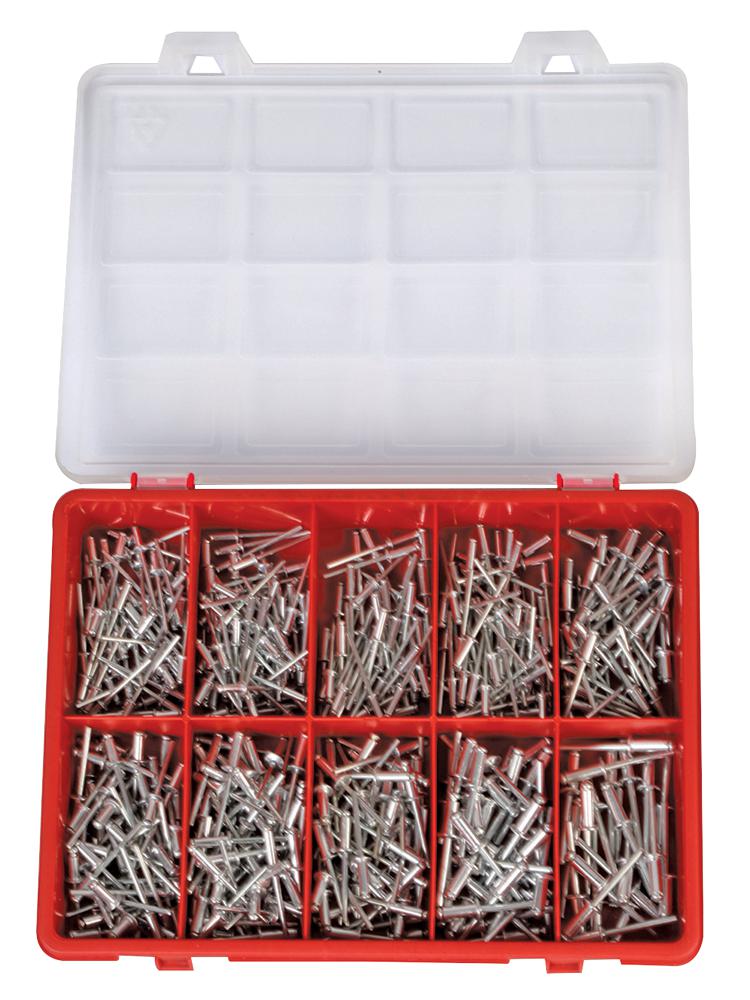 Duratool D01833 Rivet Set, 505Pcs