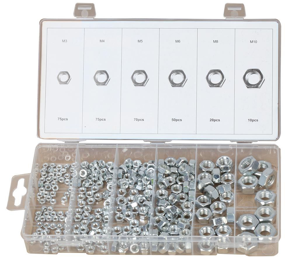 Duratool D01903 Nut Set, 300Pcs