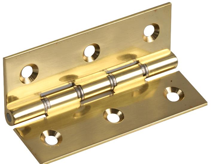 Duratool D02049 Brass Hinge Dsw Polished 3Inx1In