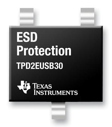 Texas Instruments Tpd2Eusb30Adrtr Diode, Esd, Dual, Usb3.0, Sot-3