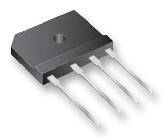 Multicomp Pro Vsib410 Bridge Rectifier, 4A, 100V, Gsib-5S