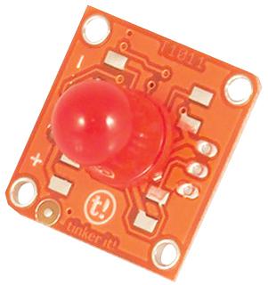 Arduino T010118 Module, Red Led, 10mm, Tinkerkit