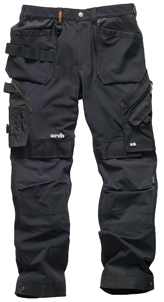 Scruffs T54758 Pro Flex Plus Holster Trouser Black 36R