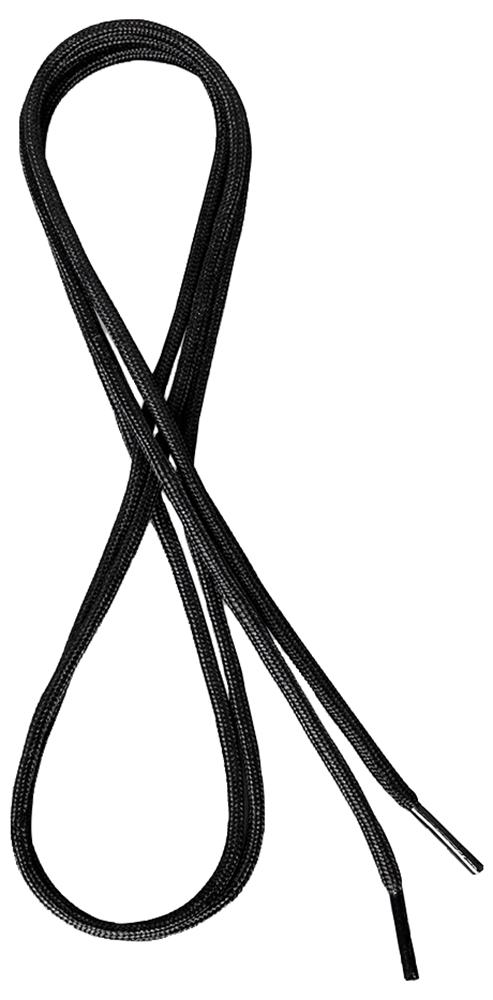 Scruffs T54934 Round Black Laces - One Size