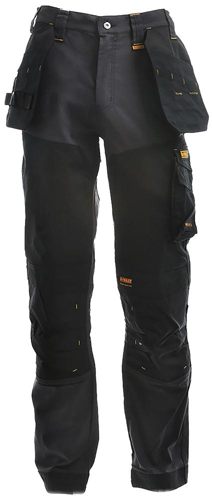 Dewalt Workwear Memphis 36/33 Stretch Holster Trouser Grey/blk - 36/33