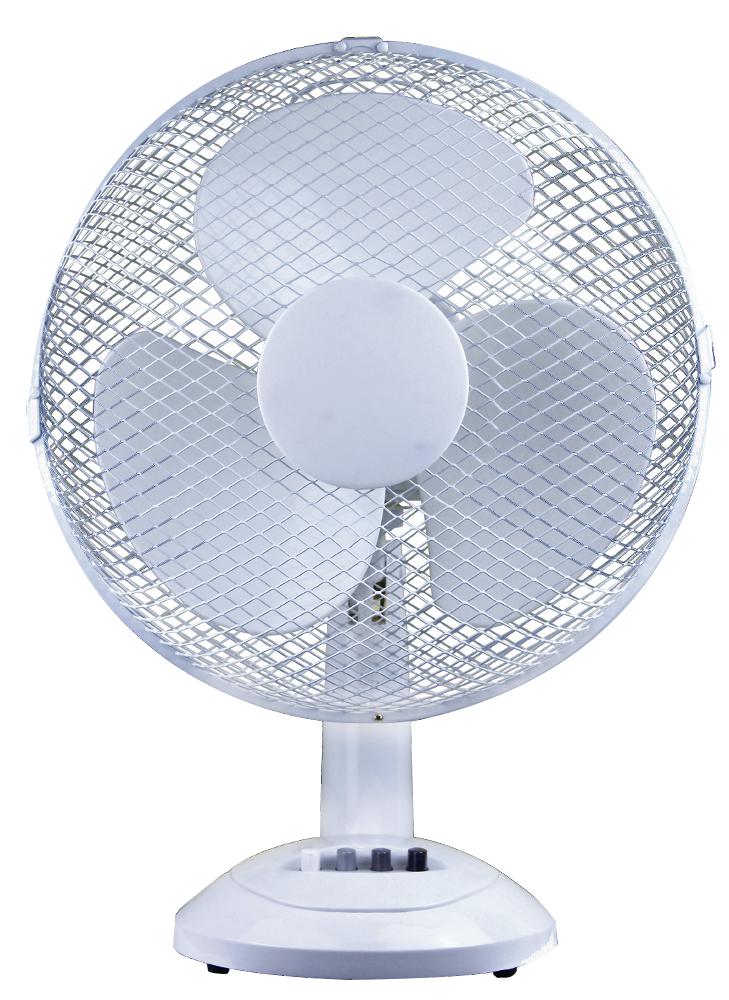 Pro Elec Pel01920-Eu 12 Inch Desk Fan, White, Eu