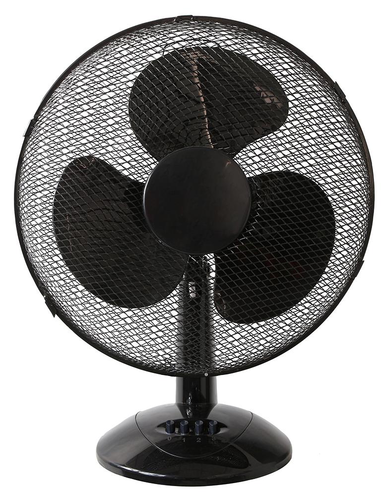 Pro Elec Pel01923-Eu 16 Inch Desk Fan, Black, Eu