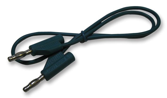 Multicomp Pro Jr9235-0.5M Green Test Lead, Grn, 500mm, 60V