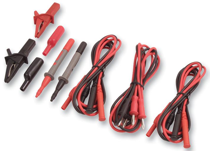 Gunson 77019 Automotive Test Lead/clip Set